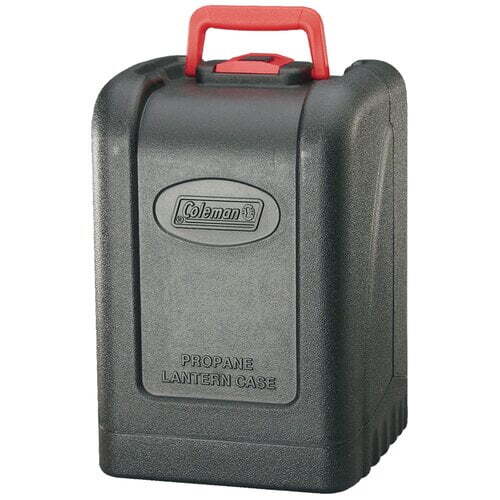 Foldable Carrying Case for Coleman Propane Lanterns, Black