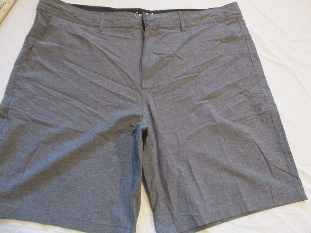 Goodfellow & Co Gray Polyester Drawstring Shorts Size 40