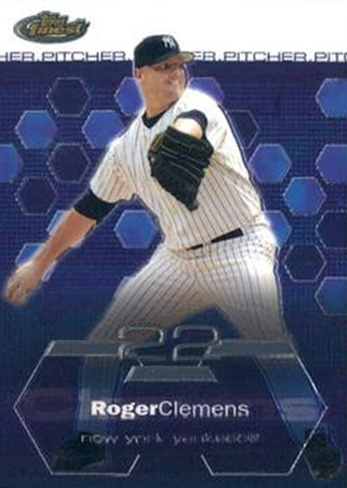 2003 Finest #89 Roger Clemens New York Yankees
