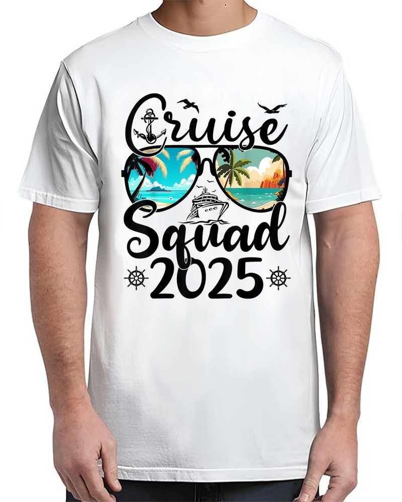 Cruise Squad 2025 Summer Vacation Matching Family Cruise For Adult S-4XL T-Shirt
