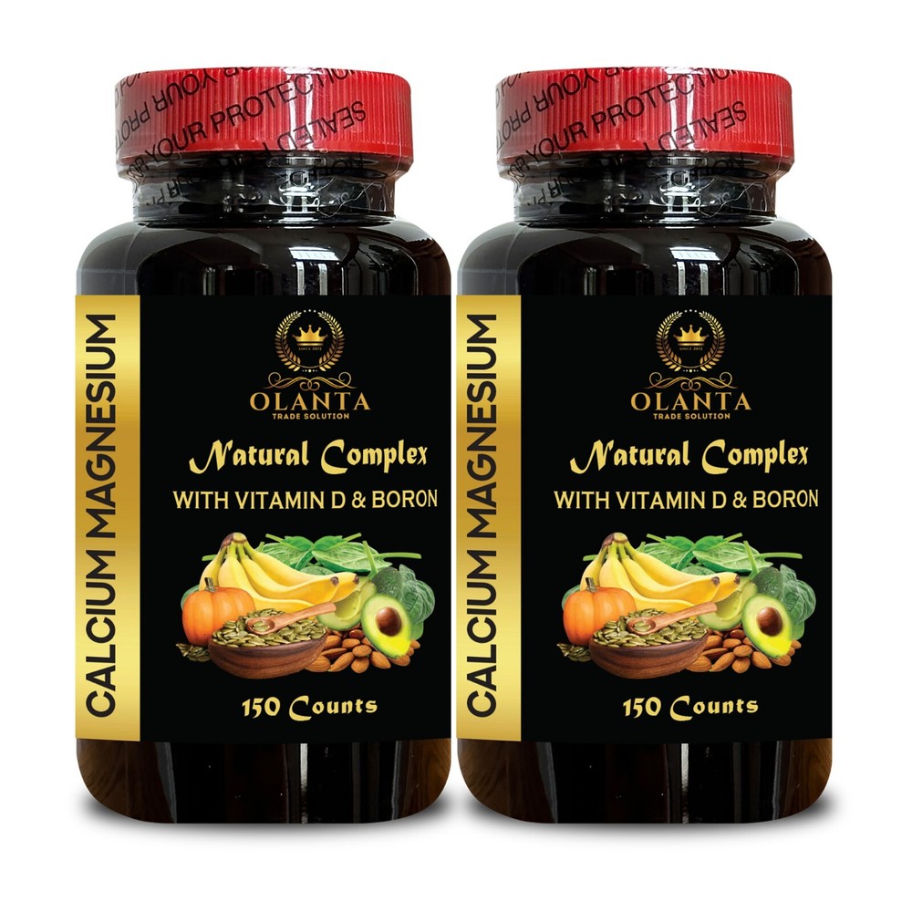 CALCIUM MAGNESIUM SUPPLEMENT - Support Bone and Healthy Skin, Teeth and Nails 2B