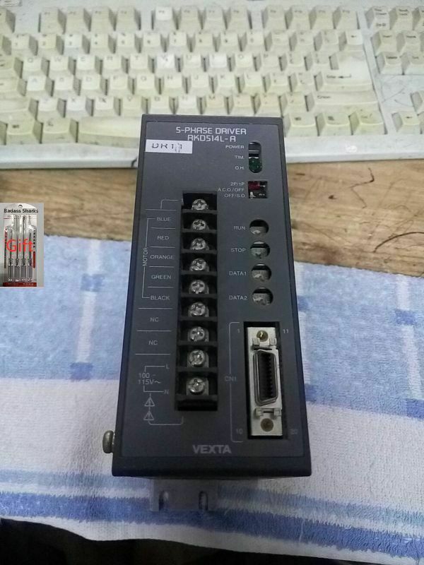 1pcs Used 100% test Vexta servo drive RKD514L-A via DHL or Fedex fast shipping