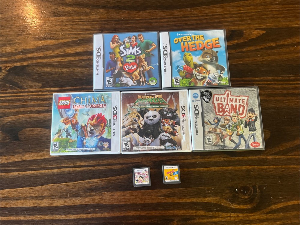 Nintendo DS And 3DS Game Lot