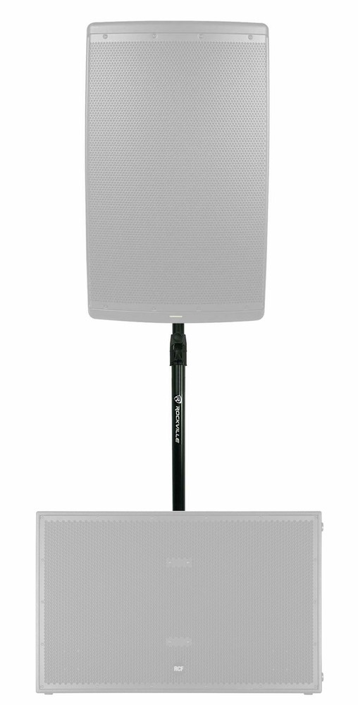 Rockville Threaded Adjustable Subwoofer to Speaker Pole Mount For RCF SUB 8006AS