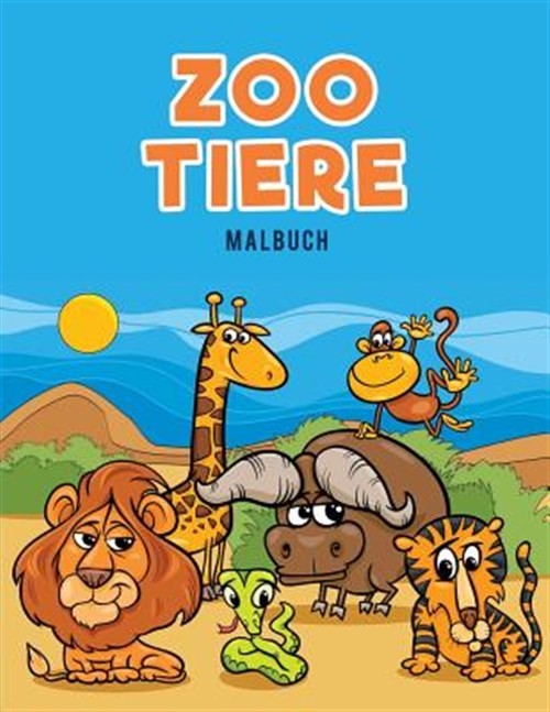 Zoo Tiere Malbuch, Paperback by Kids, Coloring Pages for, Like New Used, Free...