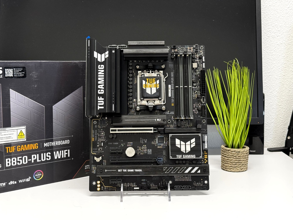 ASUS TUF GAMING B850-PLUS WIFI AM5 DDR5 PCIe 5.0 WiFi 7 ATX