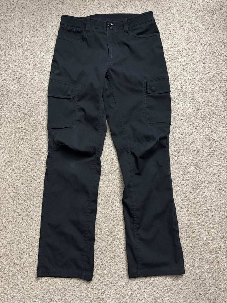 Under Armour Pants Mens Size 30x30 Black Enduro Cargo Pants UA Storm Ripstop