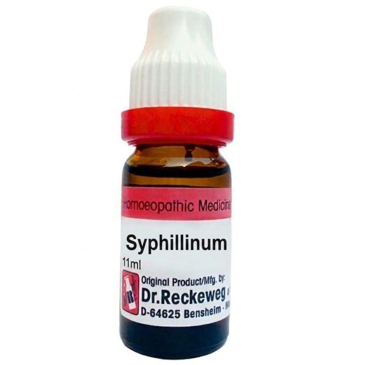 Dr. Reckeweg Syphilinum 30 CH 200CH 1M 10M 50M CM Dilutions 11ml FREE SHIPPING