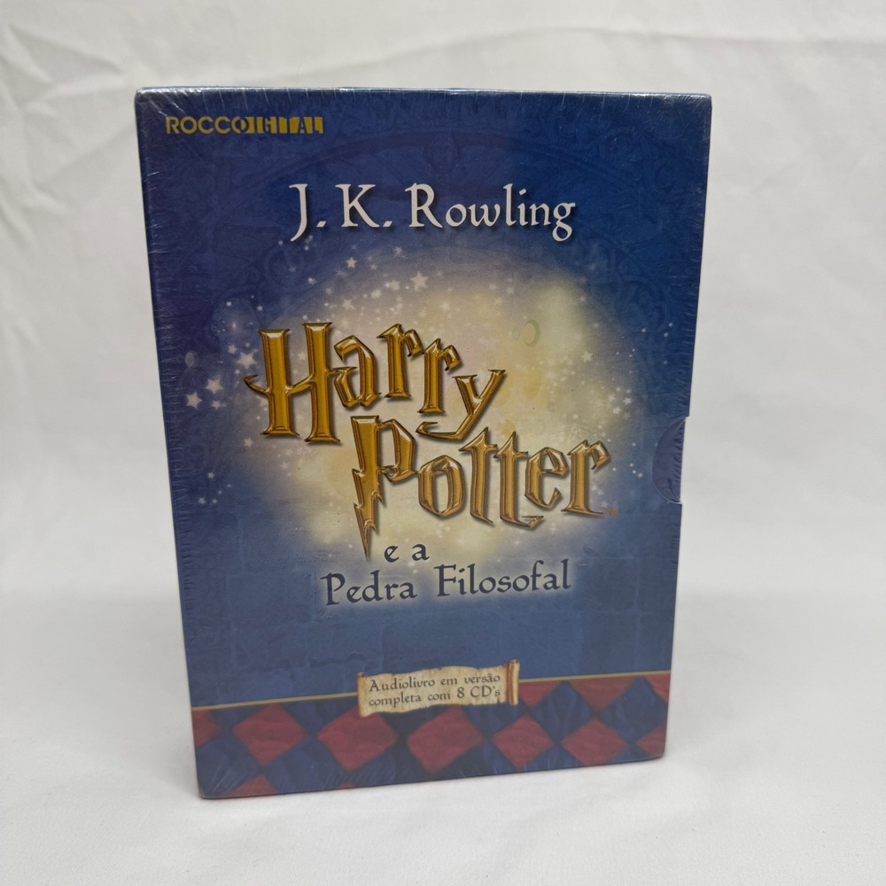 Harry Potter: E A Pedra Filosofal by J. K. Rowling - Portuguese CD Audiobook