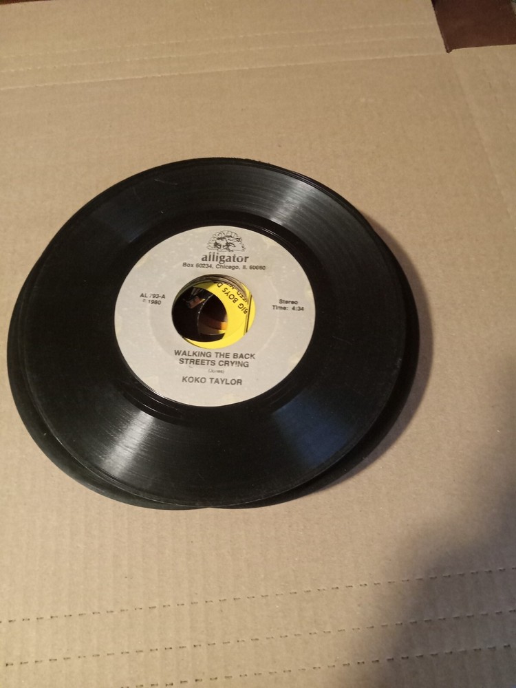 Koko Taylor - Walking The Back Street's Crying / You Can Have My Husband 45 Rare