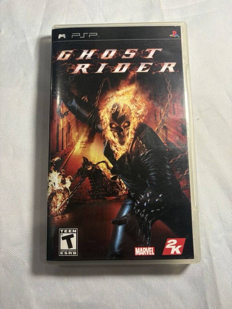 Ghost Rider Sony PSP Game CIB Complete With Manual Tested Working! PlayStation