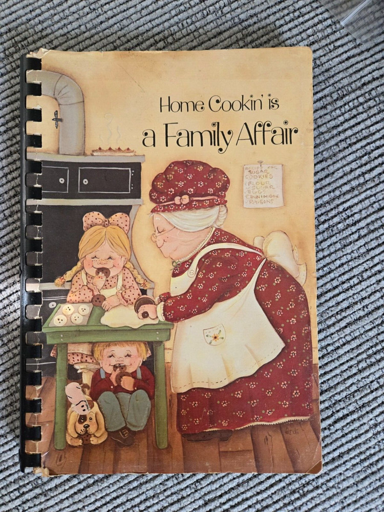 Home Cooking Family Affair Cookbook Womens Ministries Church of God New Bern NC