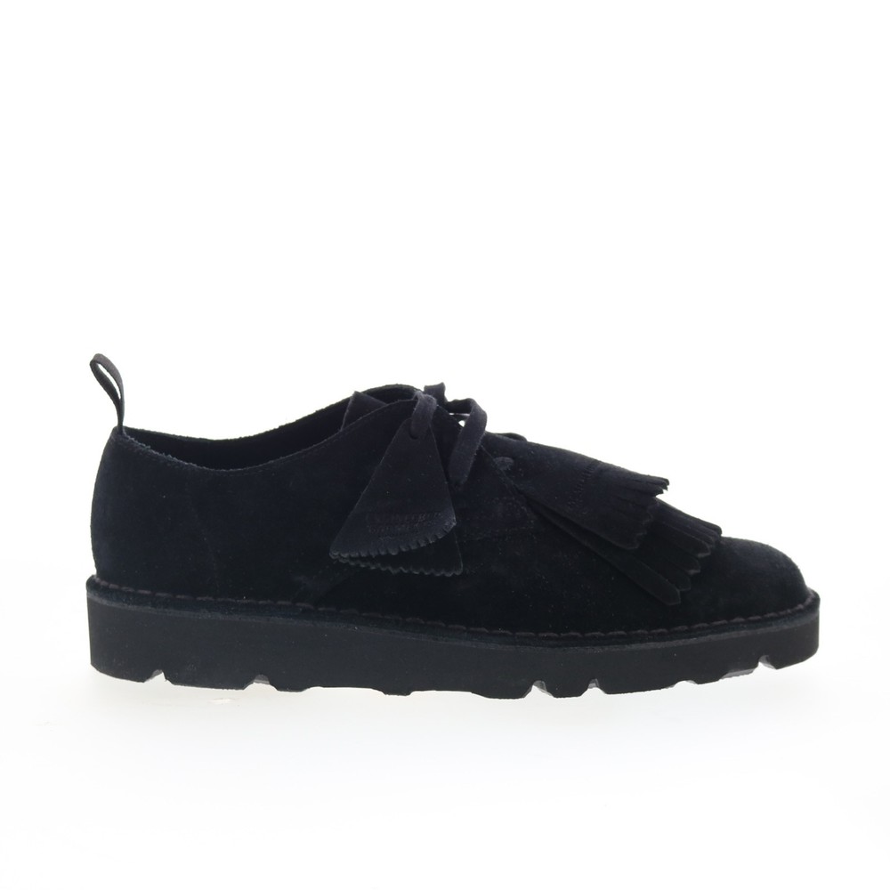 Clarks Desert Khan x Engineered Garments Mens Black Oxfords Casual Shoes 7.5