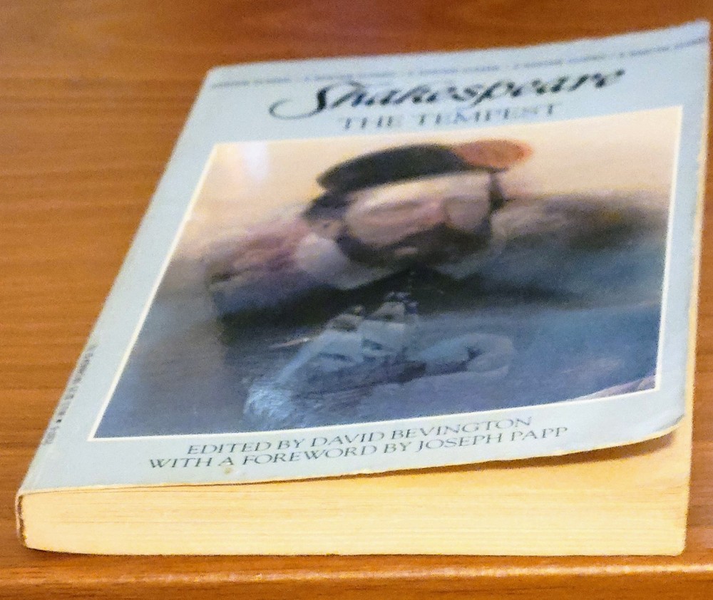 The Tempest by William Shakespeare (Bantam Classics, 1988 Revised Edition). Ma