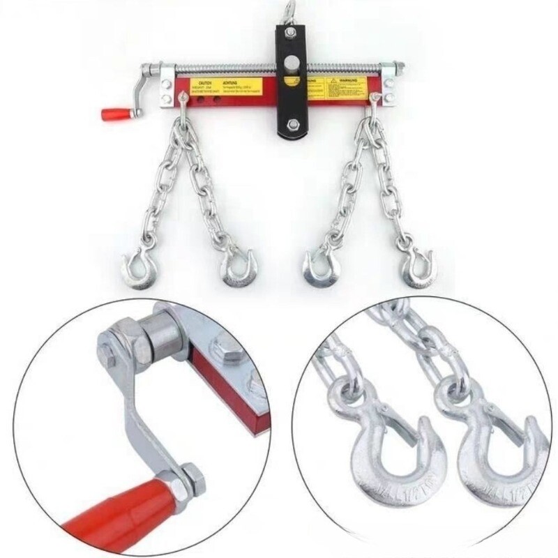 Crane Engine Balancer Tool for Auto Repair and Engine Mount Maintenance  