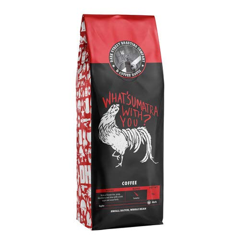 Sumatra Dark Roast Whole Bean Coffee 12oz Rich Bold Flavor