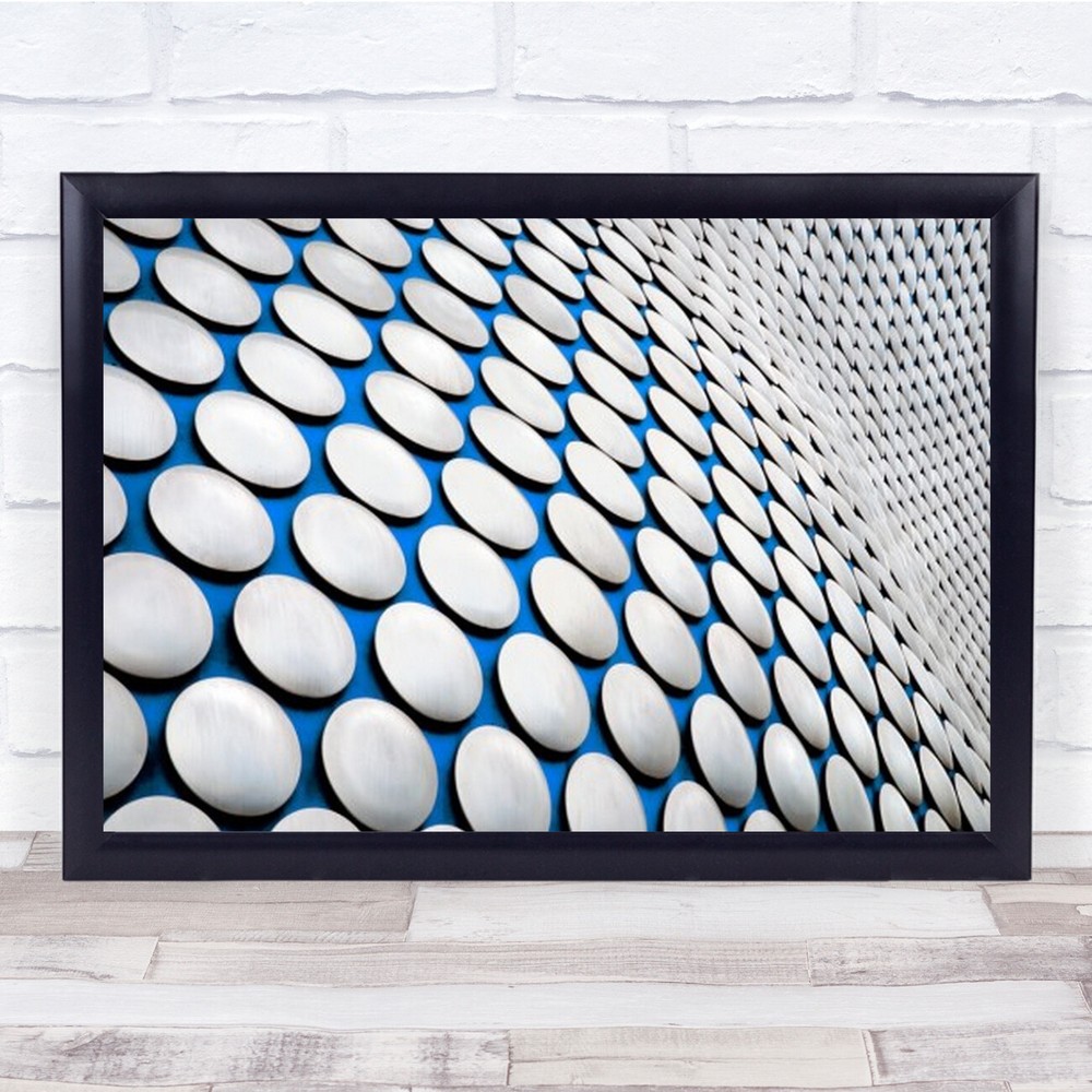 Discworld Bullring Disc Circle Birmingham Uk Dots Bull Ring Wall Art Print