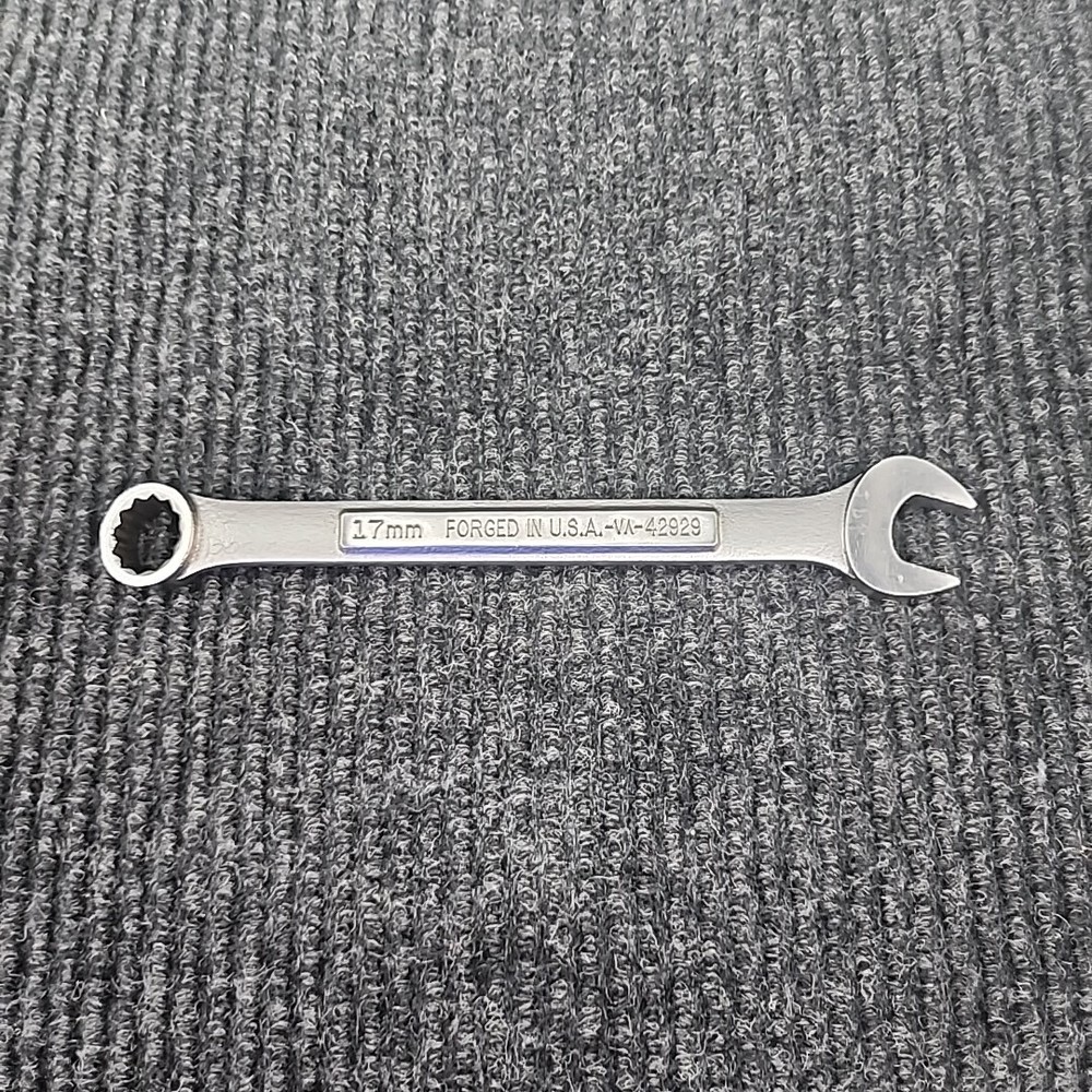 Craftsman 17MM Combination Wrench 12Pt. Metric -VA- 42929 FORGED USA