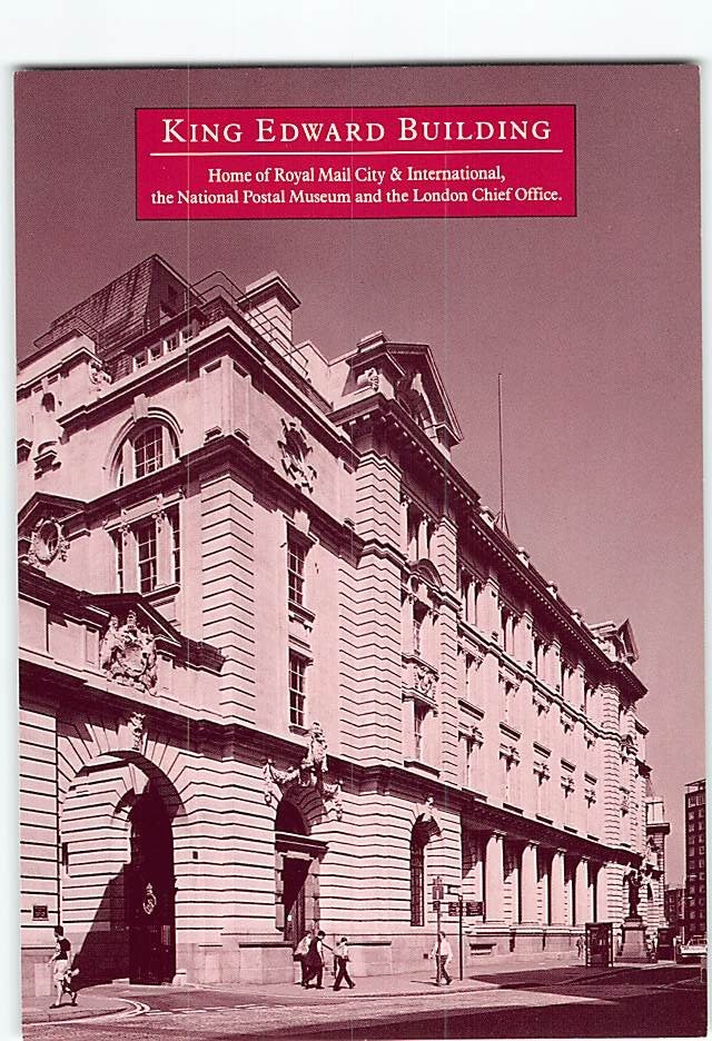 Postcard King Edward Building London England