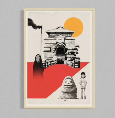 Spirited Movie Mid Century Movie Poster Film Poster No Frame