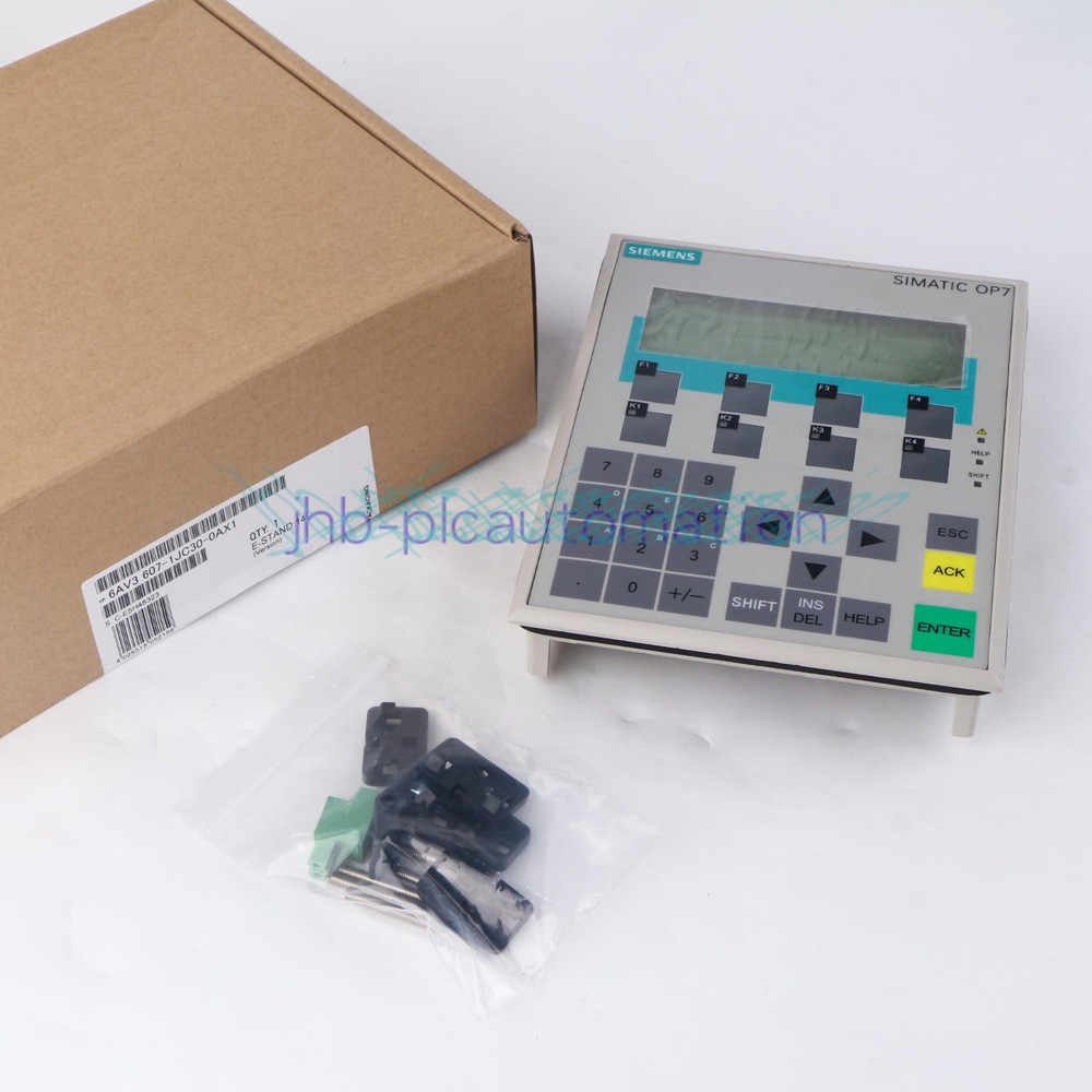 ONE NEW Siemens Operator Panel 6AV3607-1JC30-0AX1 6AV3 607-1JC30-0AX1
