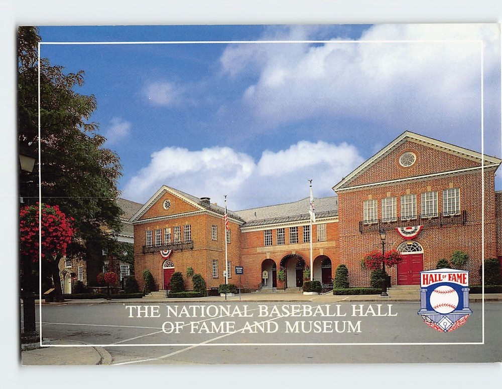 Postcard National Baseball Hall of Fame & Museum Cooperstown New York USA