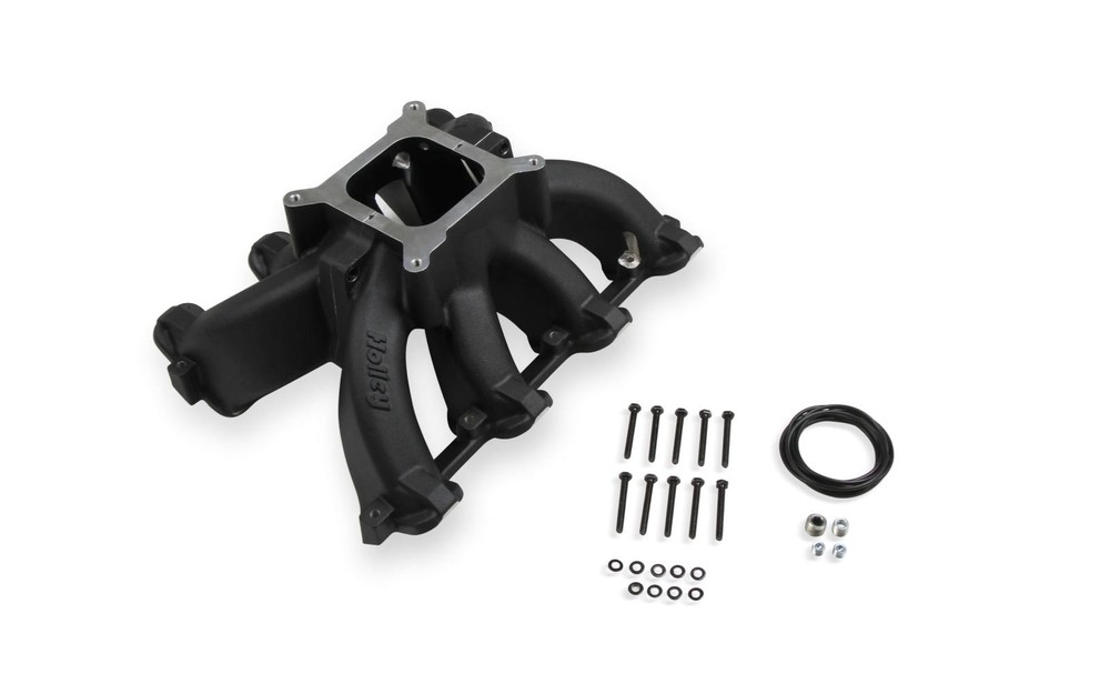 Holley 300-256BK Single Plane Race Intake Manifold for GMC LS Engines