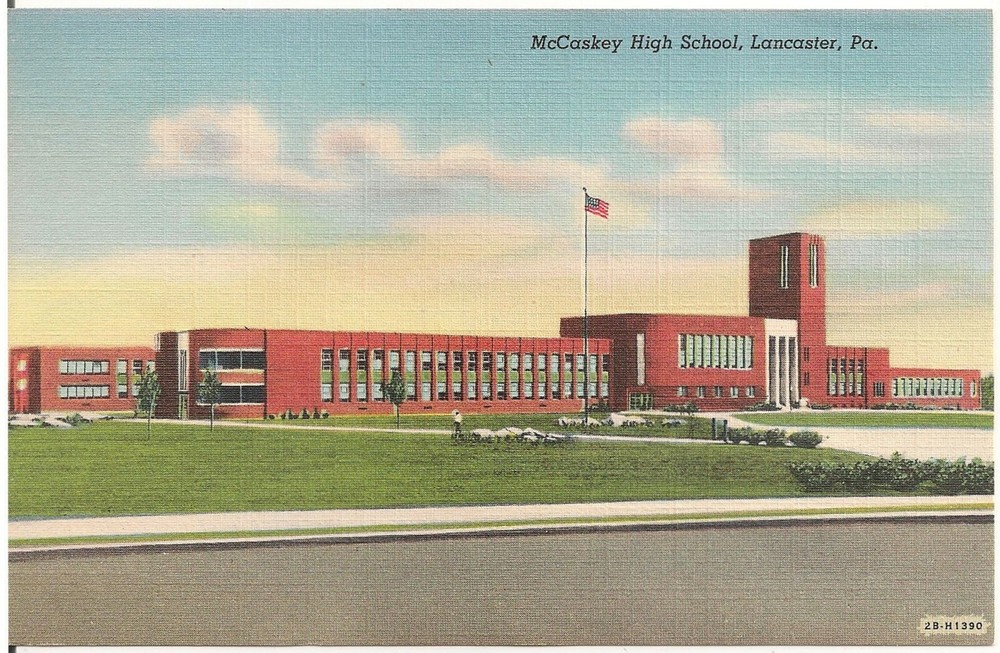 McCaskey High School in Lancaster PA Postcard