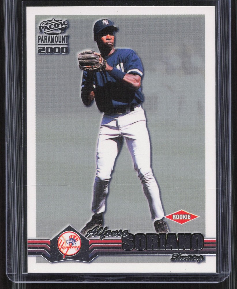 2000 Pacific Paramount #165 Alfonso Soriano