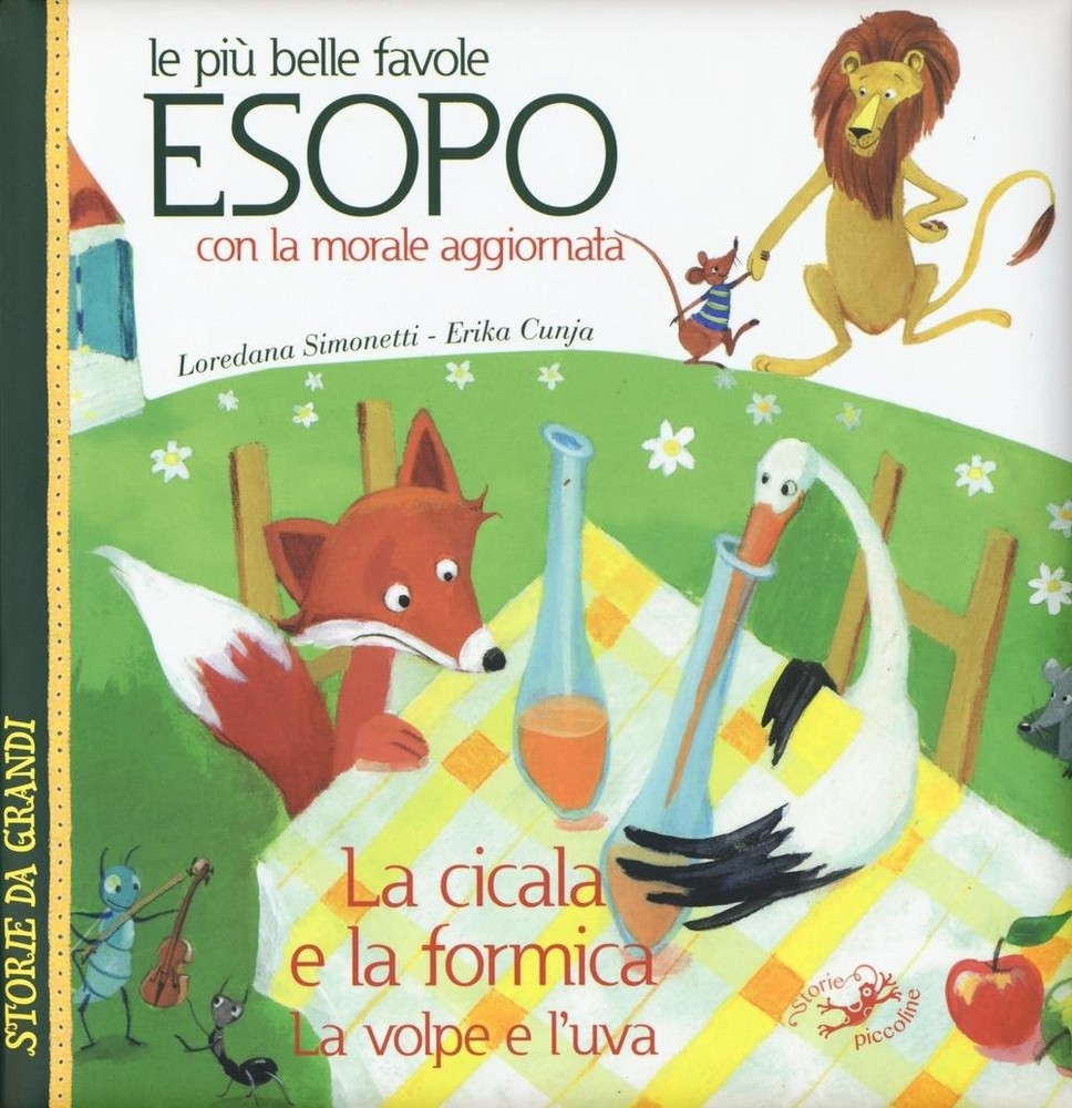 Erika Cunja Lor Le più belle favole di Esopo: La cicala e la formica- (Hardback)Another great item from Rarewaves USA | Free delivery!
