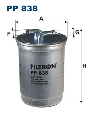PP 838 FILTRON Fuel Filter for FORD,HONDA,LAND ROVER,MG,ROVER,SEAT,VW