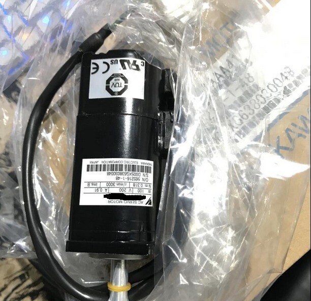 1Pc Yaskawa Ac Servo Motor Sgm-A3B314 New