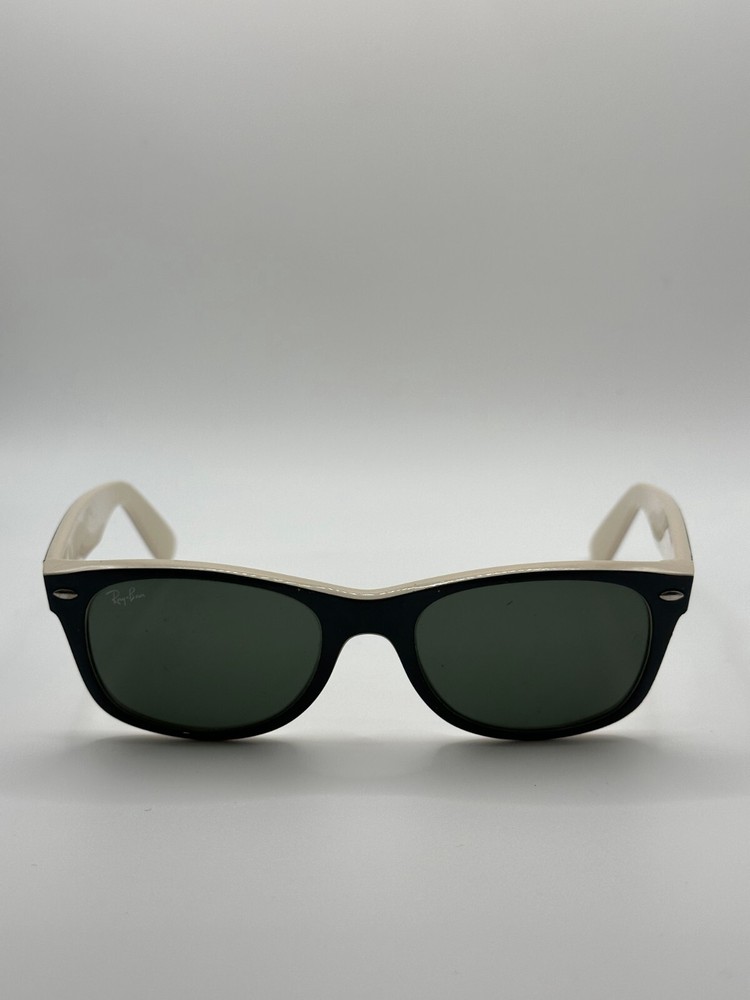 Ray-Ban New Wayfarer RB2132 875 Polished Black Full Rim Sunglasses FRAMES ONLY