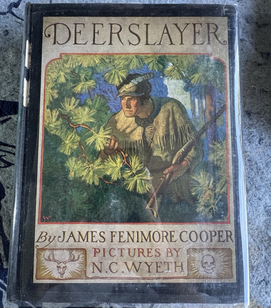 The Deerslayer  By James Fenimore Cooper - N.C. Wyeth 1925 HC