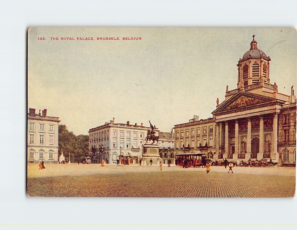 Postcard The Royal Palace Brussels Belgium