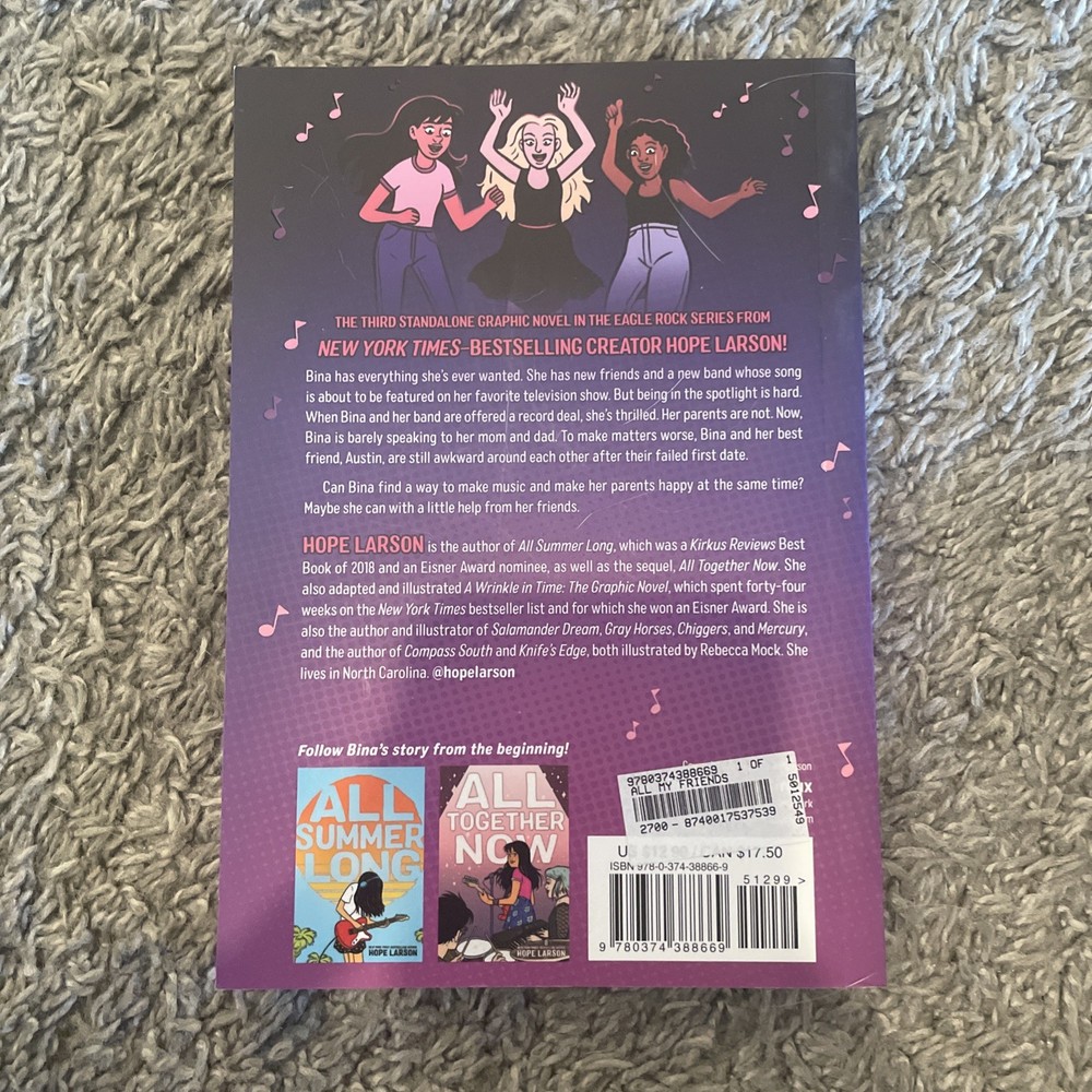 All My Friends by Hope Larson (2022, Trade Paperback)