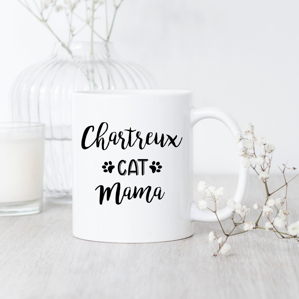 Chartreux Cat Mama Mug Chartreux Mug Chartreux Gift Chartreux Lover Chartreux
