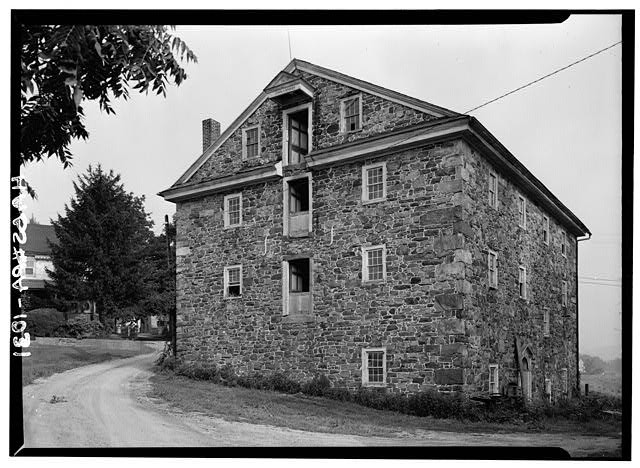 Stone House Historic American Buildings Survey 1900s Roadside Exterior