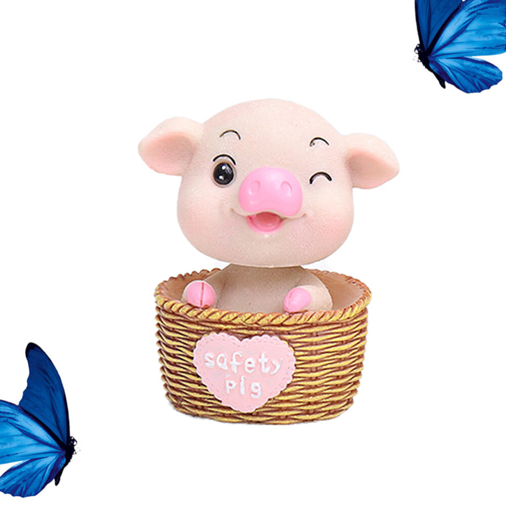 Car Pig Ornament Car Pig Decor Car Decor Pig Ornament Car Ornaments