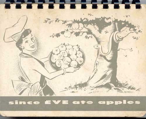 Since Eve Ate Apples Union Hospital Terre Haute Indiana Cookbook 1958