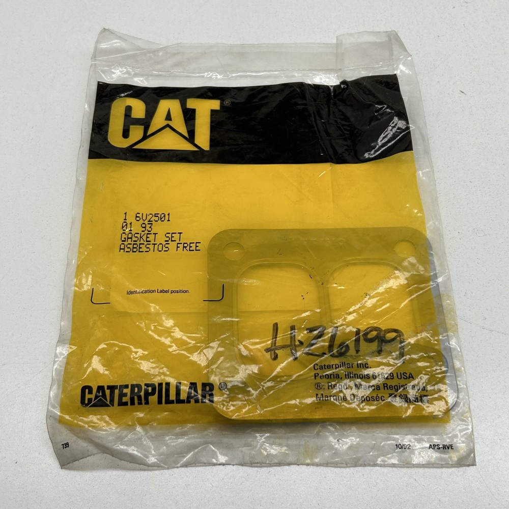 Caterpillar Genuine OEM CAT 6V2501 Turbo Installation Gasket Kit 6V2501