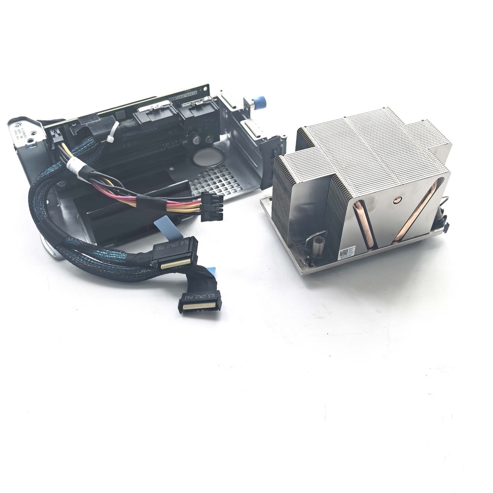 For Dell PowerEdge R750xs Dual CPU Upgrade Expansion Card RISER With Radiator US