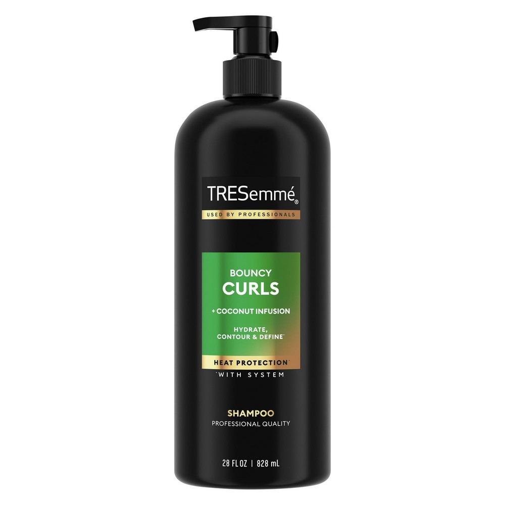 Tresemme Flawless Curls Hydrating Shampoo 28oz 3-Pack for Moisturized Hair