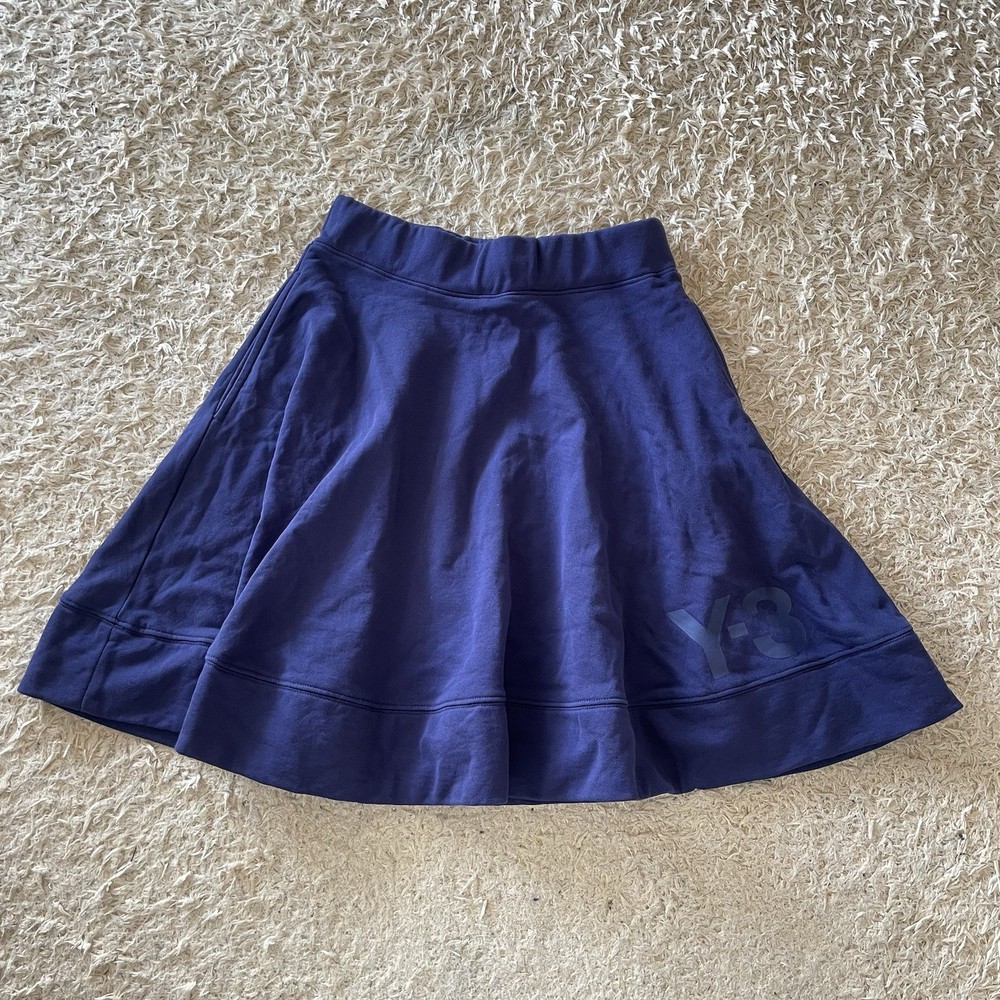 Adidas Y-3 by Yohji Yamamoto cotton flared Skirt from Japan