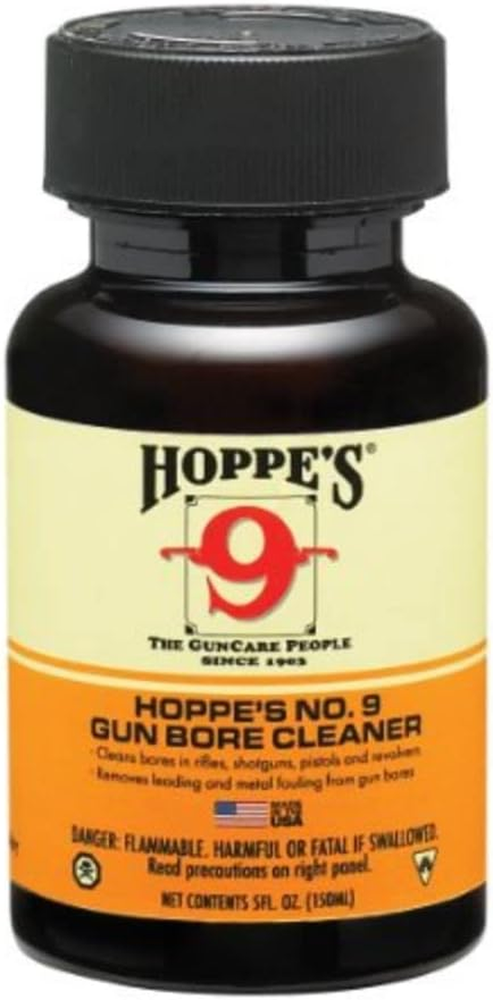 No. 9 Gun Bore Cleaning Solvent 5 Ounce Bottle 904, Free & Fast Shipping