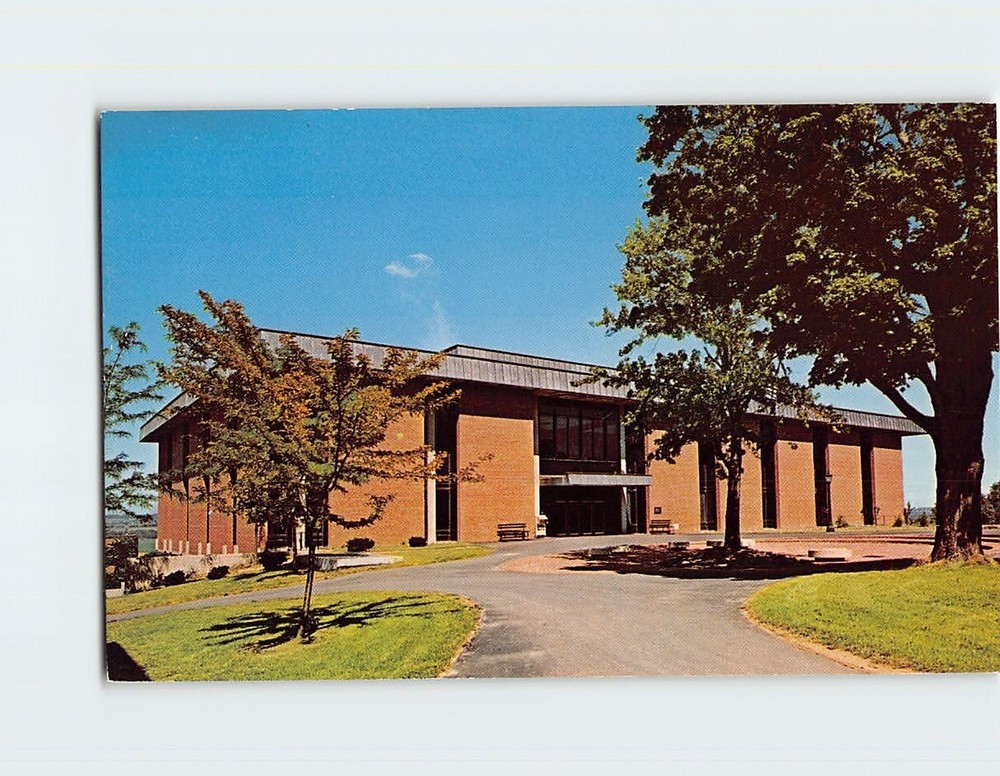 Postcard Library Geneseo State College Geneseo NY USA