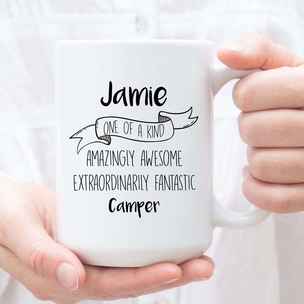 Personalized Coffee Mug For Camper Custom Gifts For Camper Perfect Christmas