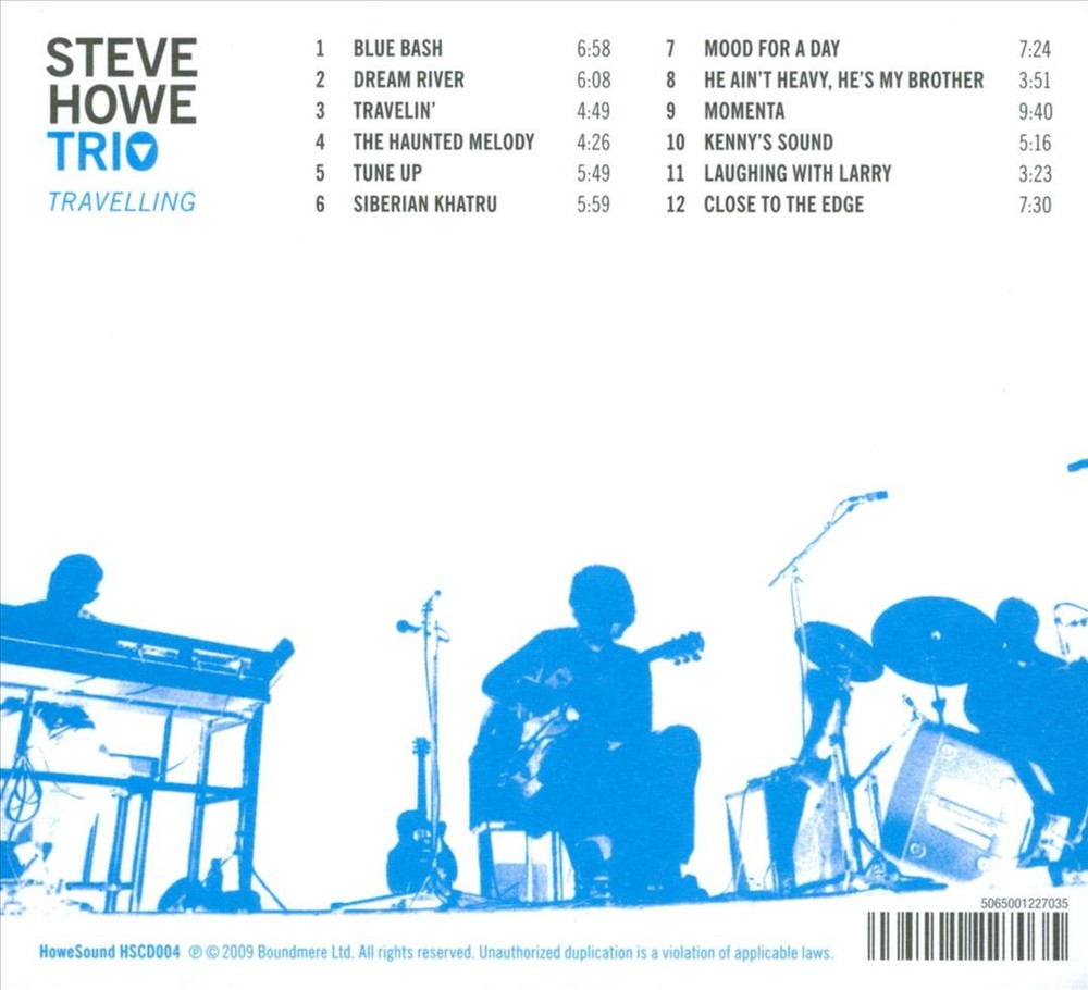 Steve Howe Trio Travelling New Cd