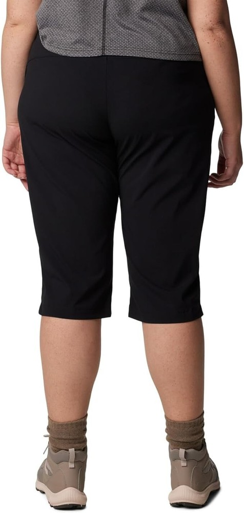 *NWT* Columbia Women's Active Fit Pull On Capri Pants (Black, L)