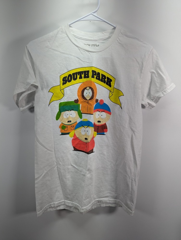 South Park Cartman Graphic Tee Comedy 2022 Men's Small Short Sleeve T-Shirt